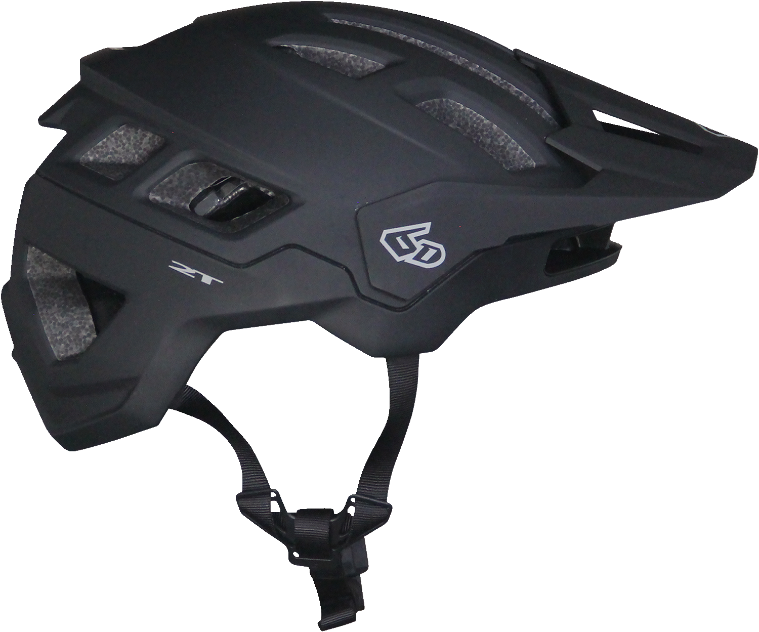 6D ATB-2T Helmet - Ascent - Black Matte - XS/S 23-0004