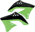 UFO Radiator Shroud - Black/Green KA04713-999
