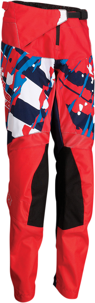 MOOSE RACING Youth Agroid Pants - Red - 24 2903-2106