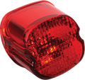 DRAG SPECIALTIES Taillight Lens - Bottom Tag Window - Red 12-0402D