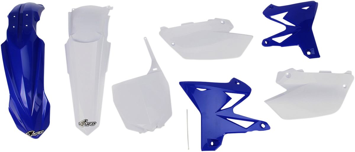 UFO Restyled Body Kit Blue/White YZ125/250 2002-2014 YAKIT312-999W