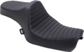 DRAG SPECIALTIES Predator III Seat - Classic Stitch - '04-'22 XL NO RUBBER BUMPERS 0804-0730