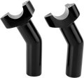 DRAG SPECIALTIES Risers - Pullback - 4-1/2" - Black 241606