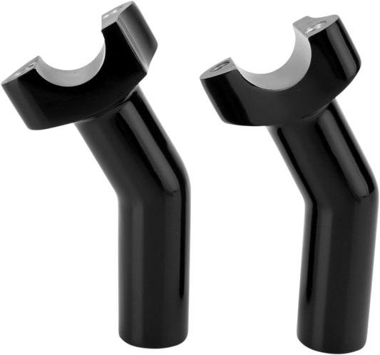 DRAG SPECIALTIES Risers - Pullback - 4-1/2" - Black 241606