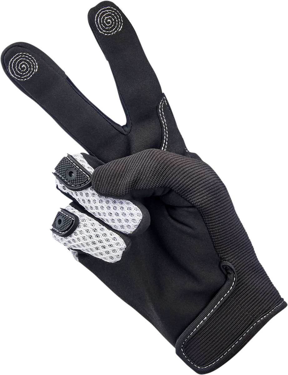 BILTWELL Anza Gloves - White - XS 1507-0401-001