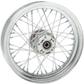 DRAG SPECIALTIES Rear Wheel - Single Disc/No ABS - Chrome - 16"x3.00" 64370