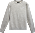 ALPINESTARS Women's Ageless Crew Fleece - Heather Gray/White - Medium 1232518201121M