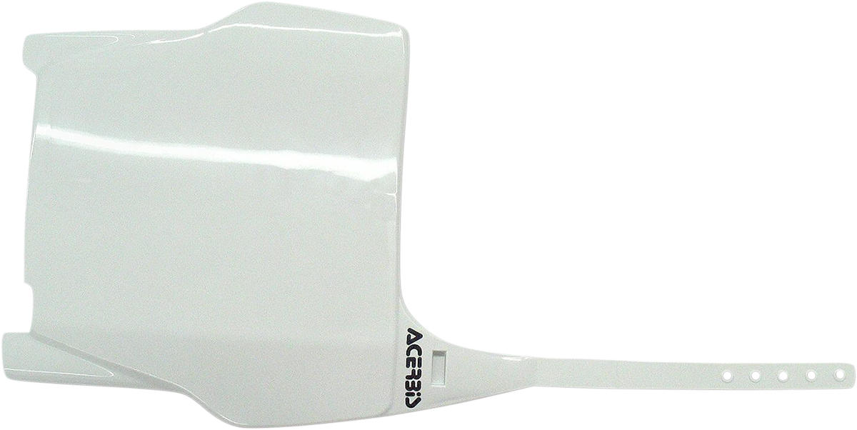 ACERBIS Front Number Plate - White N/F 02-03 CR125/250 2042210002