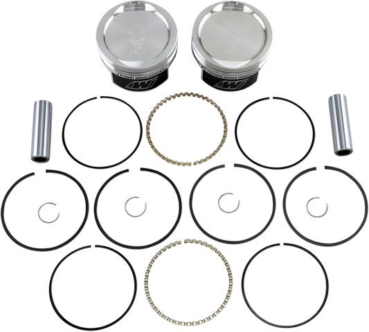 WISECO Piston Kit - Standard - 883/1200 08 & LATER REQ 1200CC CYL High-Performance K1723