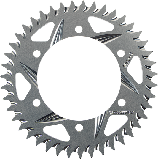 VORTEX Aluminum Sprocket - Silver - Rear - 43 Tooth 491A-43