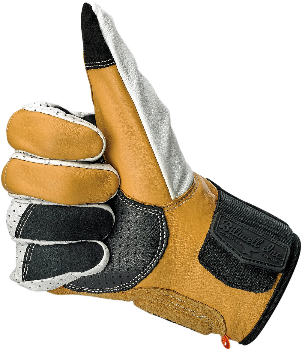 BILTWELL Borrego Gloves - Cement - XL 1506-0409-305