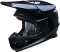 MOOSE RACING F.I. Helmet - Agroid Camo - MIPS® - Iridescent Blue - XS 0110-7752