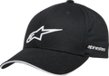ALPINESTARS Rostrum Hat - Black/White - One Size 1232-81000-1020