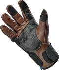 BILTWELL Borrego Gloves - Chocolate/Black - 2XL 1506-0201-306