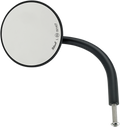 BILTWELL Mirror - Round - Black 6503-400-131