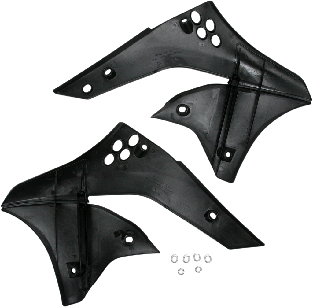 ACERBIS Radiator Shrouds - Black 2043740001