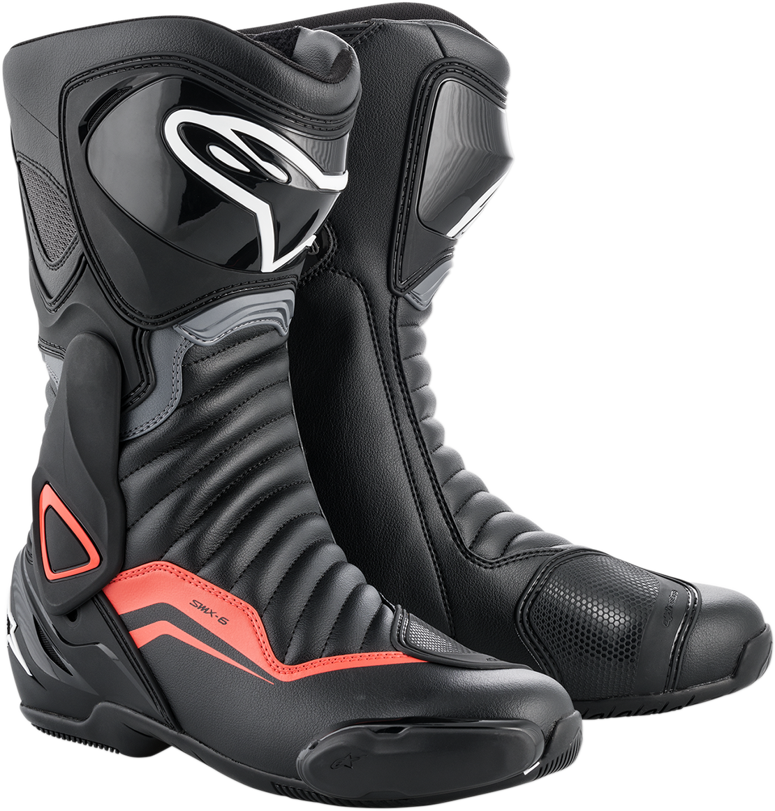 ALPINESTARS SMX-6 v2 Boots - Black/Gray/Red - US 8 / EU 42 2223017-1130-42
