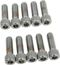 DRAG SPECIALTIES Bolts - Socket-Head - Knurled - 1/4-20 x 3/4" MPB179