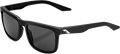 100% Blake Sunglasses - Matte Black - Smoke 61029-100-57