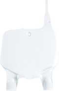 ACERBIS Front Number Plate - White KX 125/250/500 1996-2002 2042300002