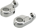 BILTWELL O/S Speed Clamps - Chrome - Angled 6903-105