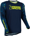 MOOSE RACING Agroid Jersey - Navy/Hi-Viz - Medium 2910-6393