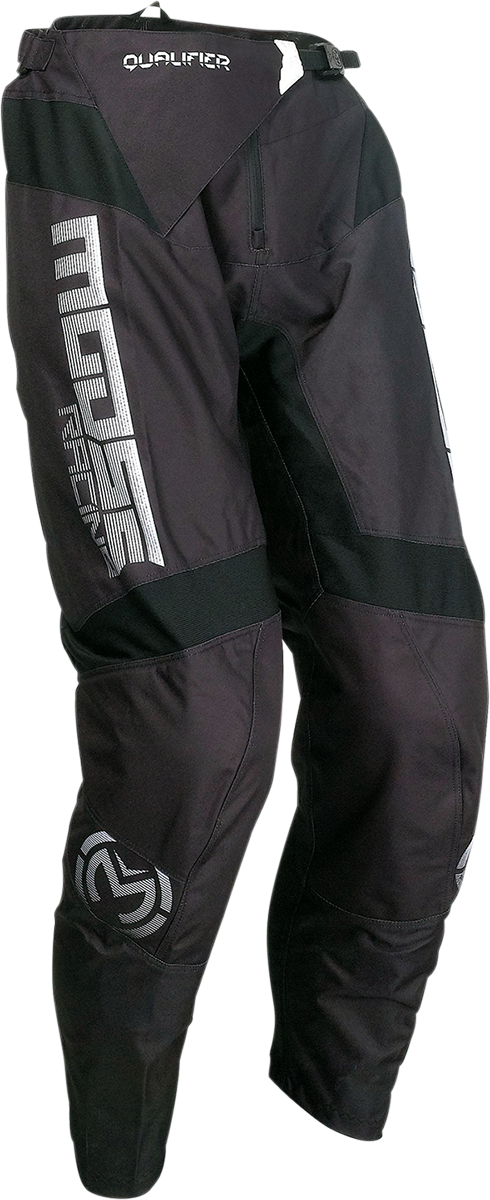 MOOSE RACING Qualifier Pants - Black/White - 44 2901-9561