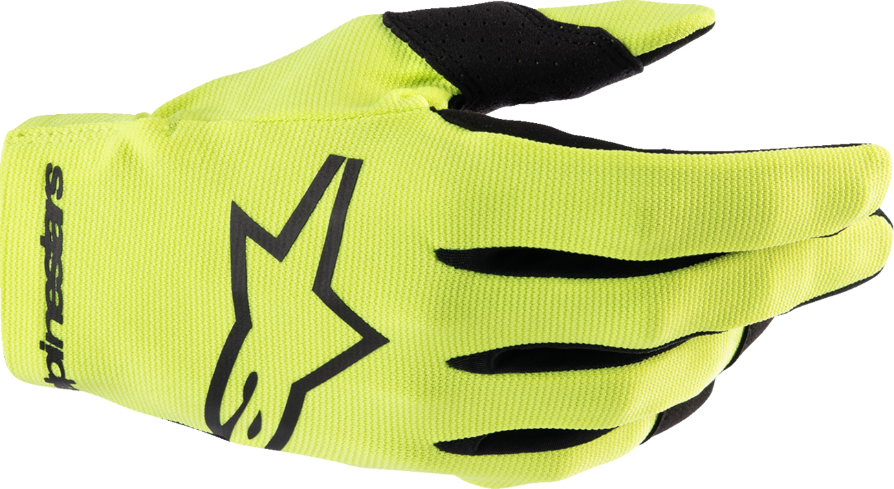 ALPINESTARS Radar Gloves - Fluo Yellow/Black - Small 3561824-551-S