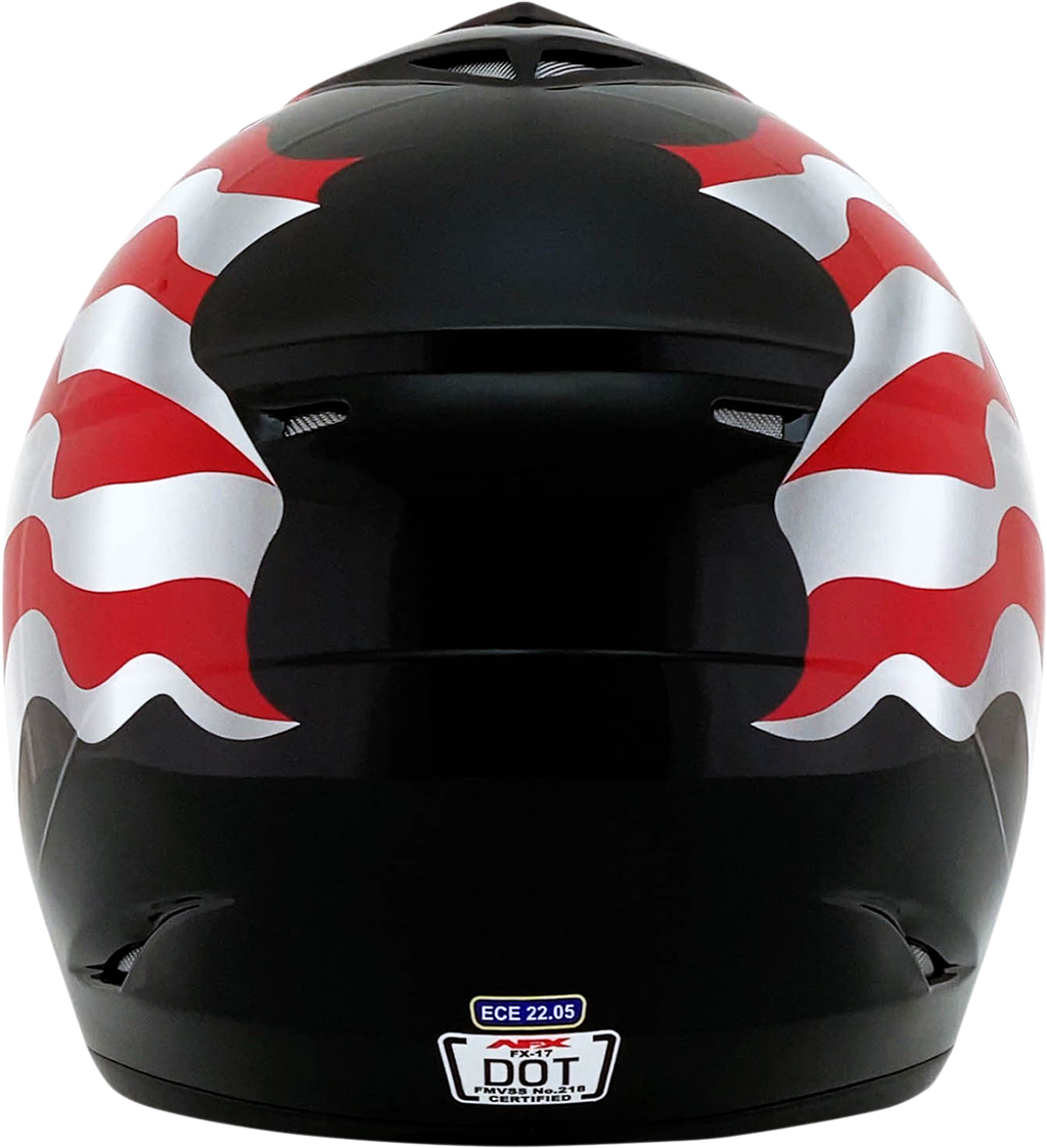AFX FX-17 Helmet - Flag - Black - 4XL 0110-7632