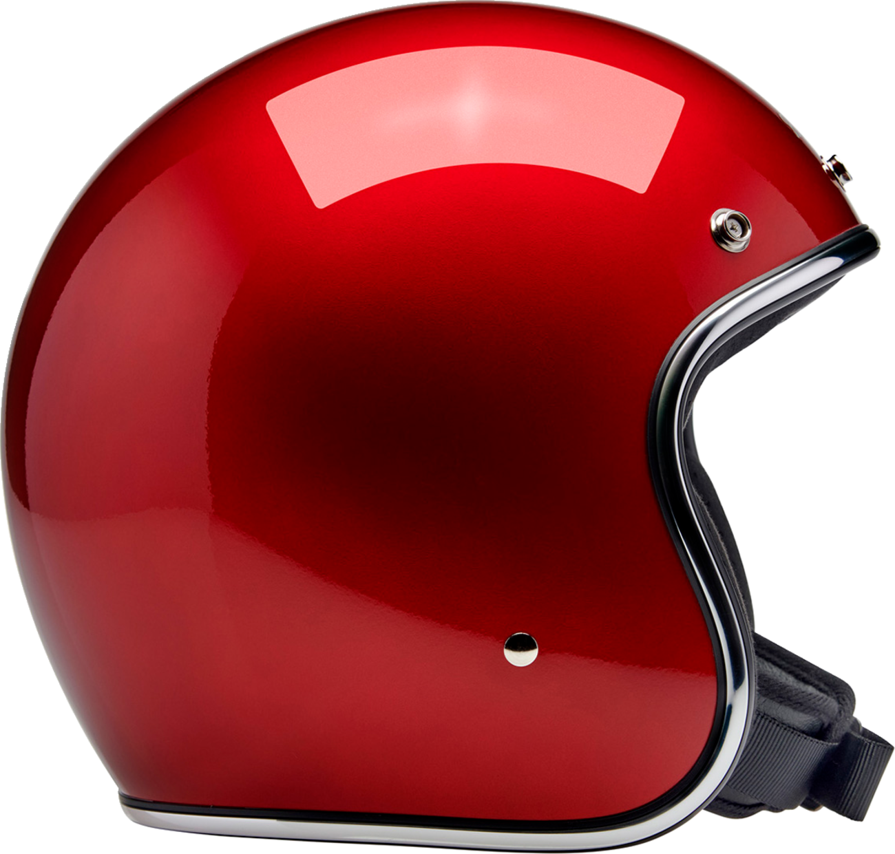 BILTWELL Bonanza Helmet - Metallic Cherry Red - Large 1001-351-204
