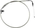 MOTION PRO Throttle Cable - Pull - Yamaha - Stainless Steel 65-0278