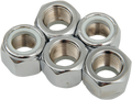 DRAG SPECIALTIES Nuts - Nylon - Chrome - 5/8"-18 MPB281