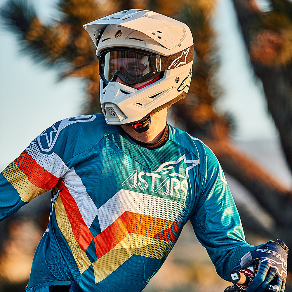 ALPINESTARS SM5 Helmet - Solid - Gloss White - Small 8303121-2180-SM