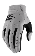 100% Ridefit Gloves - Slasher Silver - XL 10010-00043