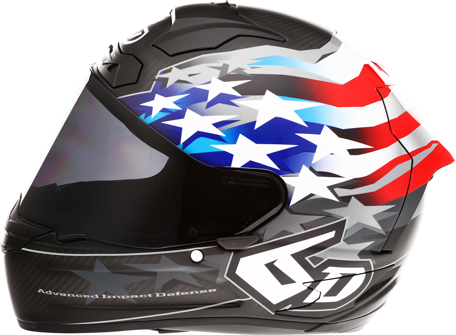 6D ATS-1R Helmet - Patriot - Red/White/Blue - Large 30-0697