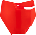 ACERBIS Front Number Plate - Fluorescent Orange 2449404617