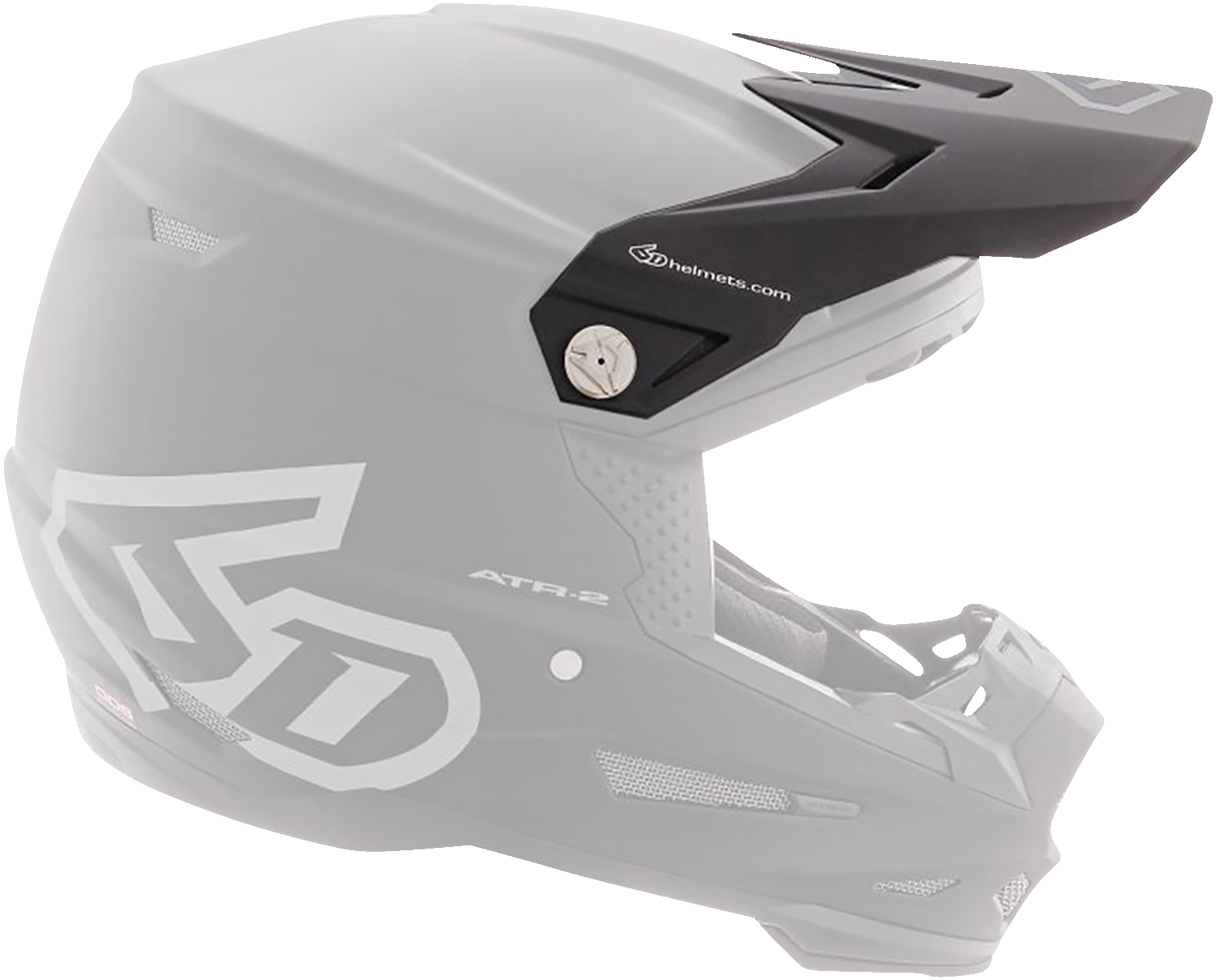 6D ATR-2 Visor - Matte Black 72-6039
