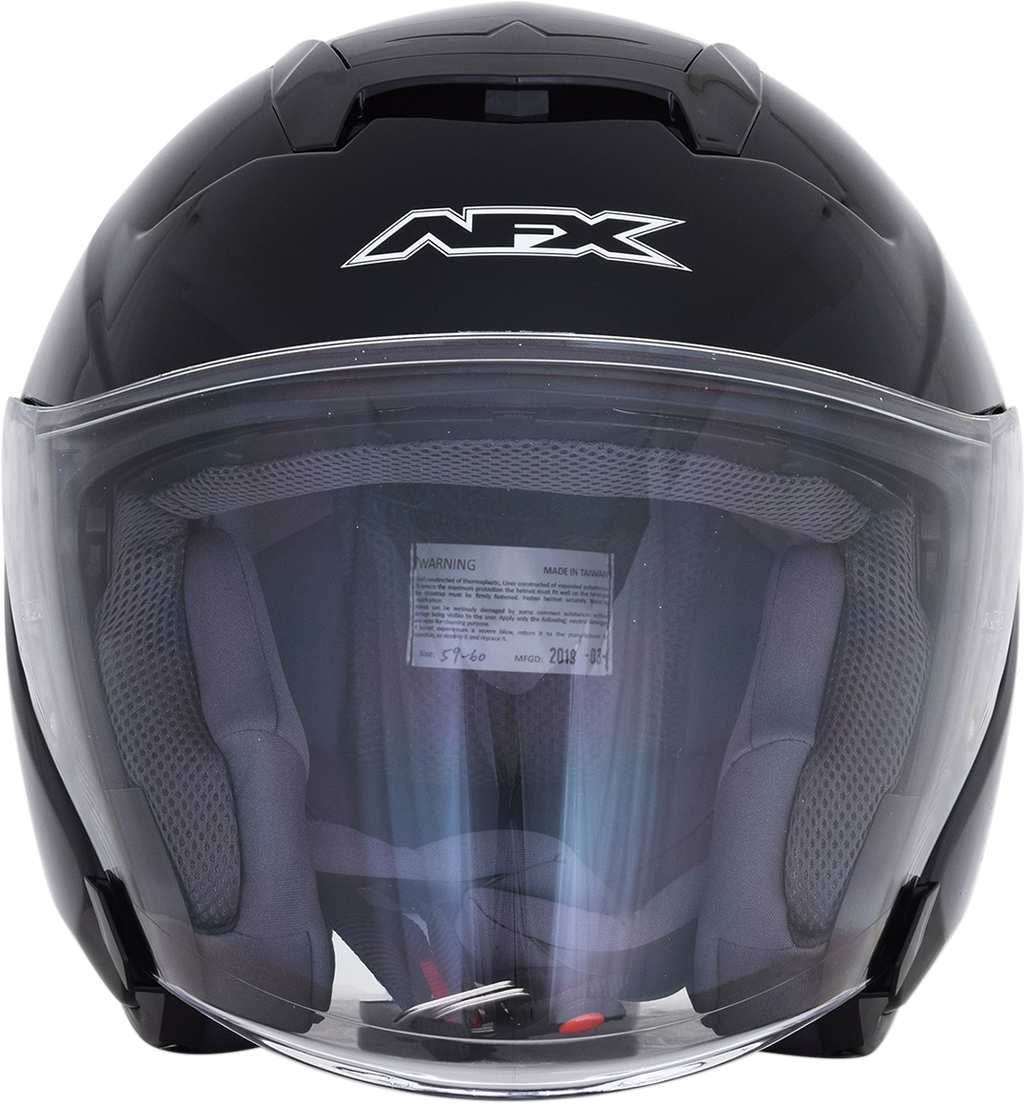 AFX FX-60 Helmet - Gloss Black - Large 0104-2563