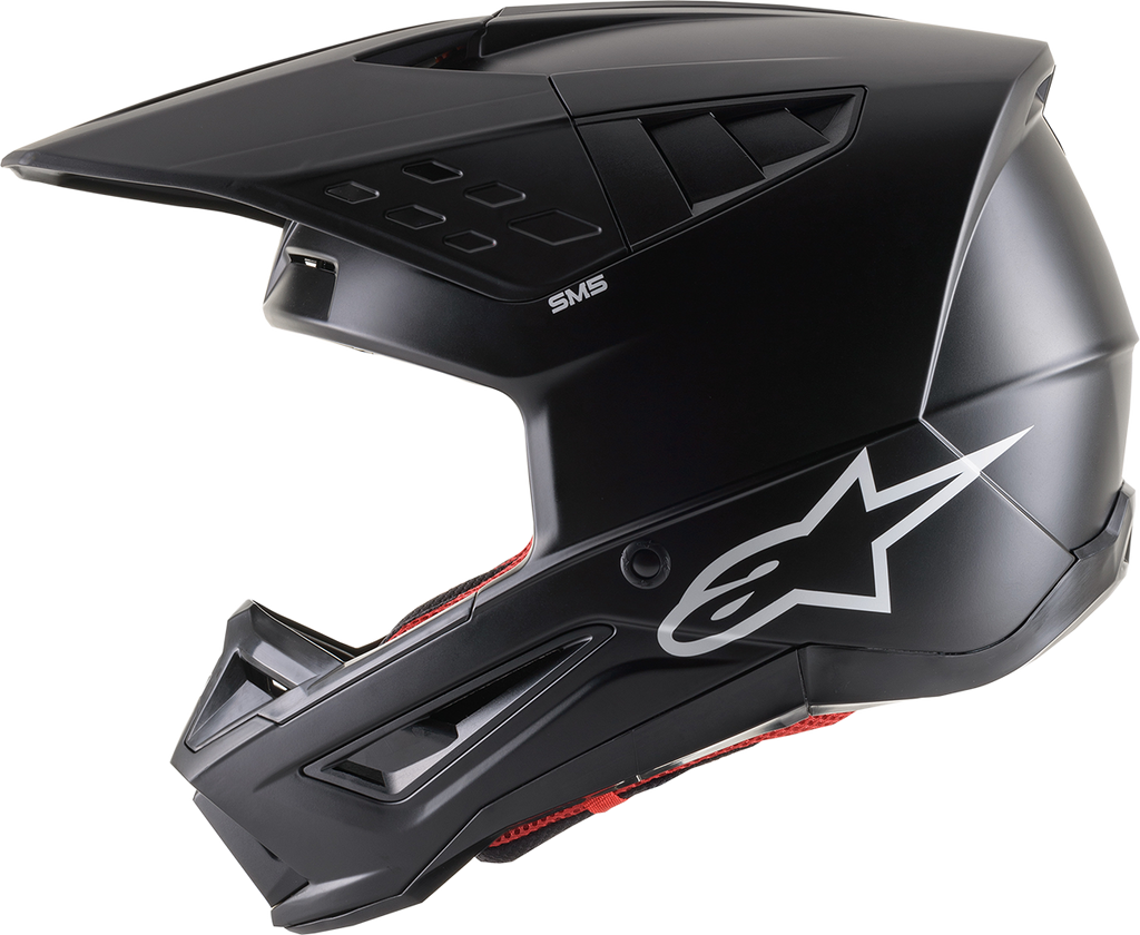 ALPINESTARS SM5 Helmet - Solid - Matte Black - Medium 8303121-110-MD