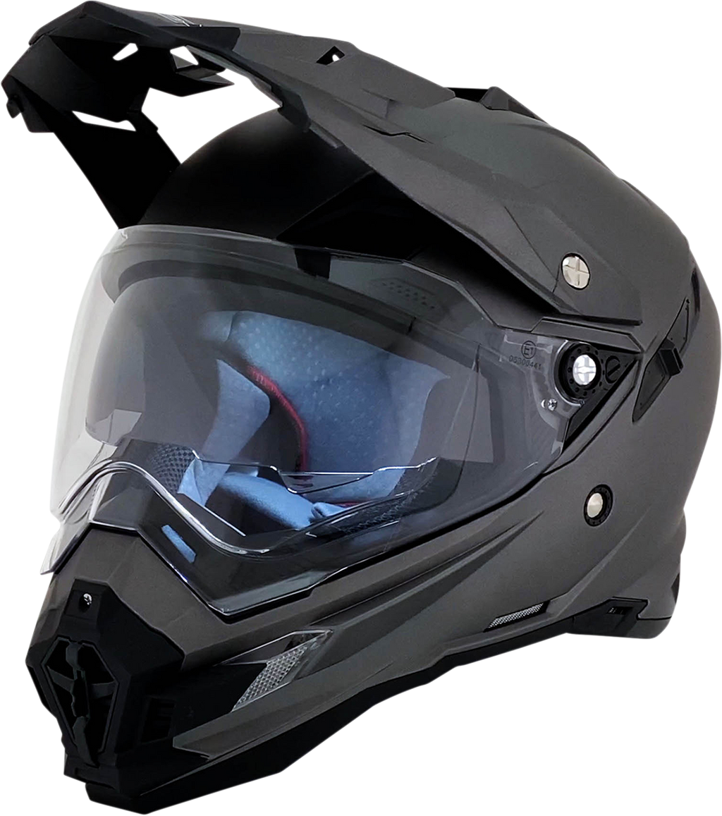 AFX FX-41DS Helmet - Frost Gray - XL 0110-3764