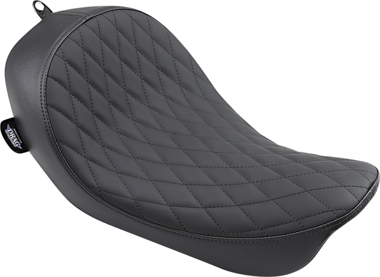 DRAG SPECIALTIES Low Solo Seat - Double Diamond - FXD 0803-0547