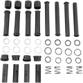 DRAG SPECIALTIES Pushrod Tube Kit - Black - XL 77334B