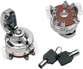 DRAG SPECIALTIES 6-Pole Ignition Switch - Round Key 21-0202PAE-BC1