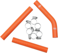 MOOSE RACING Radiator Hose Kit - Orange - KTM MBU-KTM-36-OR
