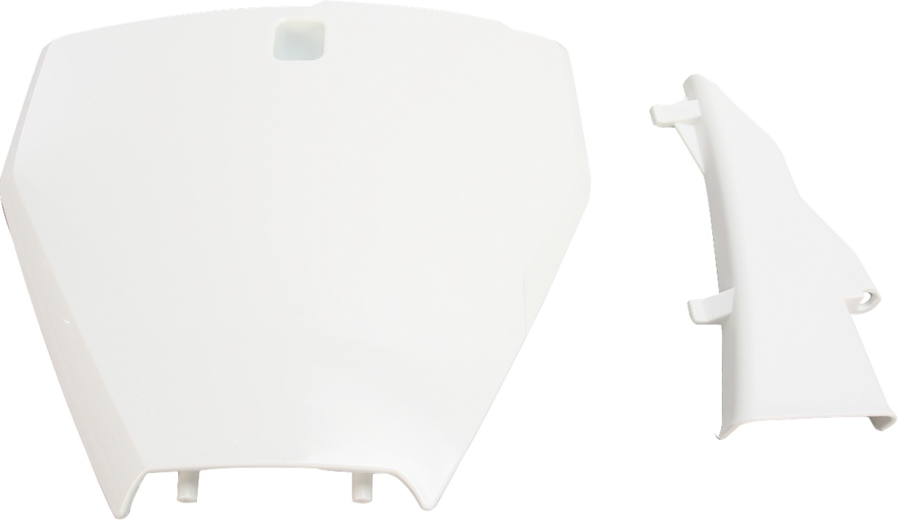 ACERBIS Front Number Plate - White 2462580002