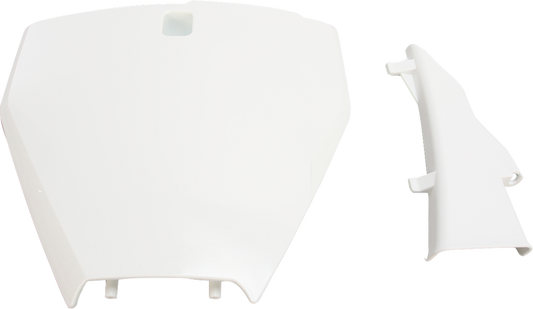 ACERBIS Front Number Plate - White 2462580002