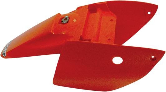 UFO Rear Fender with Side Panels - '98-'21 KTM Orange KT03073-127