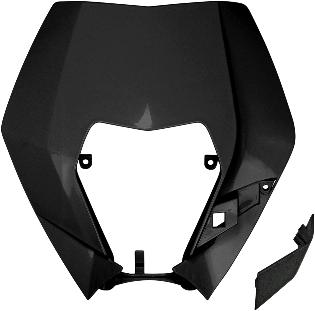 UFO Headlight Plastic - Black KT04090001
