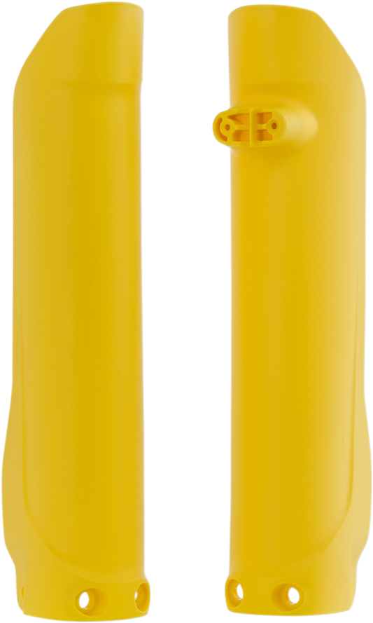 ACERBIS Lower Fork Covers for Inverted Forks - Yellow 2470680005