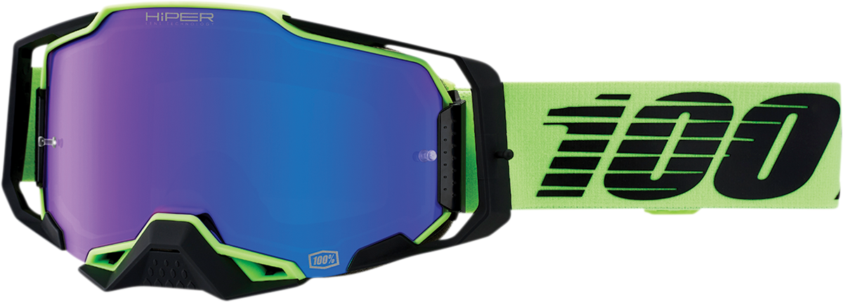 100% Armega Goggles - Uruma - HiPER Blue 50721-407-01